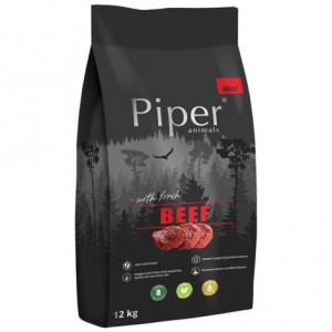DOLINA NOTECI Piper Animals z wołowiną - sucha karma dla psa - 12 kg