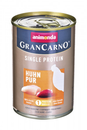 ANIMONDA GranCarno Single Protein kurczak - mokra karma dla psa - 400 g