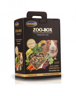 MEGAN Zoo-box - sucha karma dla świnki morskiej - 4x550 g