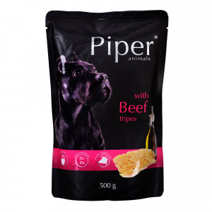 DOLINA NOTECI Piper Animals z żołądkami wołowymi - mokra karma dla psa - 500 g