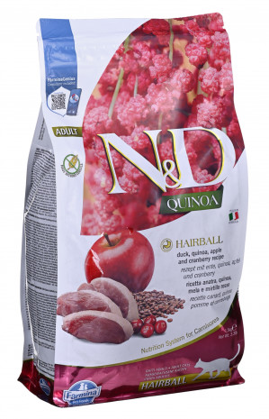 FARMINA N&D QUINOA CAT HAIRBALL 1,5kg