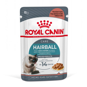 ROYAL CANIN FCN Hairball Care w sosie - mokra karma dla kota dorosłego - 12x85 g