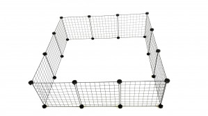 C&C Modułowy kojec - wybieg dla psa - 145x75x37 cm