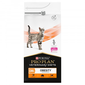 PURINA Pro Plan Veterinary Diets Feline OM St/Ox Obesity Management - sucha karma dla kota - 1,5kg