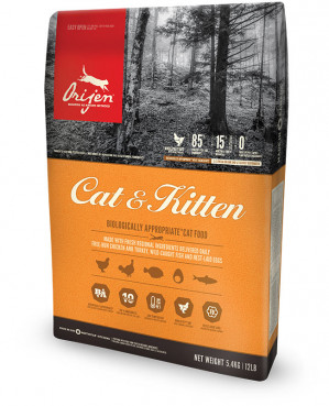 ORIJEN Original Cat - sucha karma dla kota - 5,4kg + GRATIS!