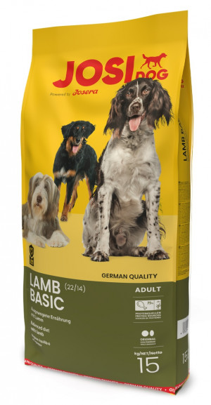 JOSERA JosiDog Lamb Basic - sucha karma dla psa - 15kg