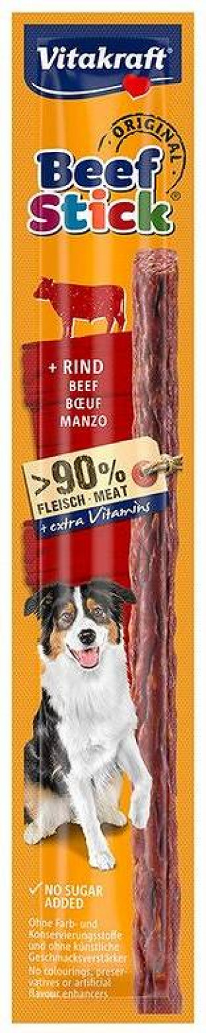 VITAKRAFT Beef Stick z wołowiną - przysmak dla psa - 12 g