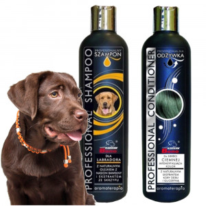 CERTECH Super Beno Professional Szampon dla Labradora 250 ml + Odżywka do sierści ciemnej 250 ml