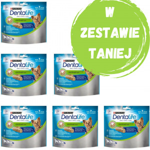 PURINA Dentalife Extra Mini - przekąska dentystyczna dla psa - 3x69g + 3x69g GRATIS!