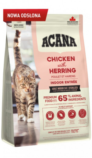 ACANA Indoor Entrée - sucha karma dla kota - 1,8kg