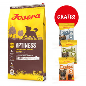 JOSERA Optiness Adult - sucha karma dla psa - 12,5 kg + GRATIS