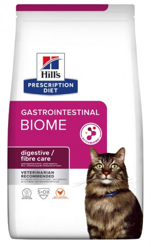 HILL'S Prescription Diet Gastrointestinal Biome z kurczakiem - sucha karma dla kota - 1,5 kg