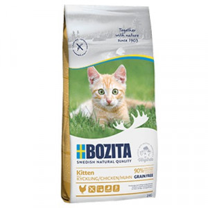 BOZITA Kitten Grain free Chicken - sucha karma dla kociąt - 2kg