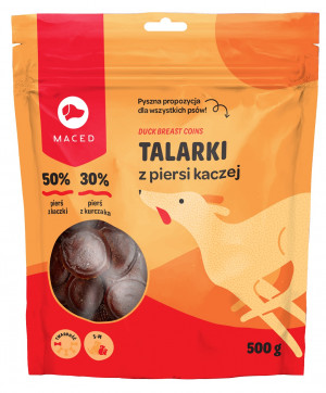 MACED Talarki z kaczki - przysmak dla psa - 500 g