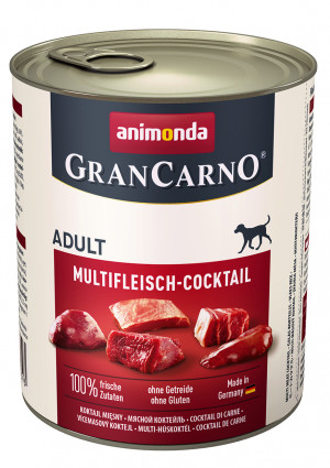 ANIMONDA Grancarno Adult mięsny koktajl - mokra karma dla psa - 800 g