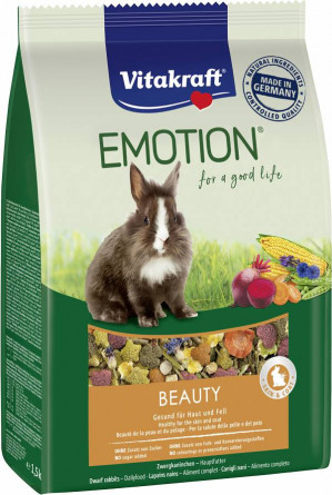 VITAKRAFT EMOTION BEAUTY - sucha karma dla królika - 600 g