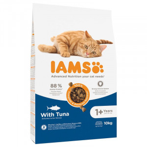 IAMS for Vitality Cat Adult Tuńczyk - sucha karma dla kota - 10 kg
