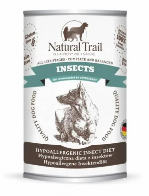 NATURAL TRAIL Dog Insects - mokra karma dla psa - 350g