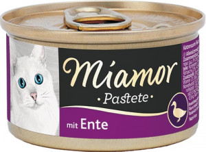 MIAMOR Pastete Kaczka - mokra karma dla kota - 85 g