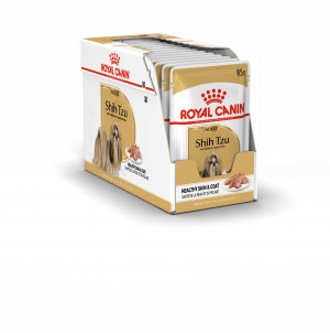 ROYAL CANIN BHN Shih Tzu Adult w formie pasztetu - mokra karma dla psa dorosłego - 12x85 g