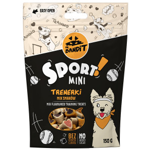 VetExpert Mr.Bandit SPORT MINI Trenerki mix smaków - Przysmak dla psów - 150g