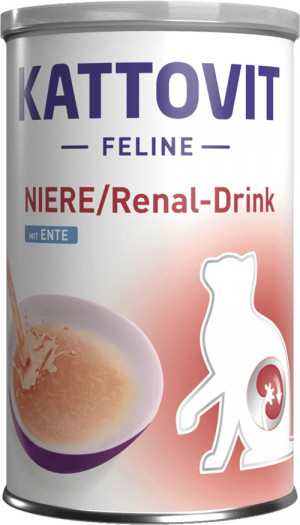 KATTOVIT Feline Niere Renal drink Duck - przysmak dla kota - 135ml