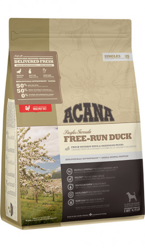 ACANA Singles Free-Run Duck - sucha karma dla psa - 2kg