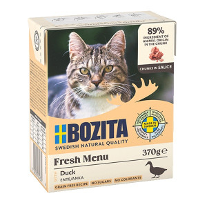 BOZITA Fresh Menu Kaczka w sosie - mokra karma dla kota - 370g