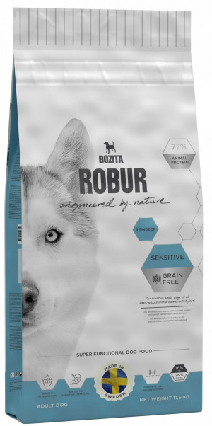 BOZITA Robur Grain Free Reindeer - sucha karma dla psa - 11,5kg