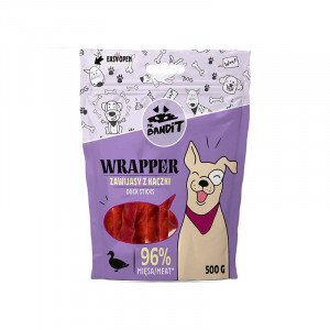 MR. BANDIT Wrapper Zawijas z kaczki - przysmak dla psa - 500g