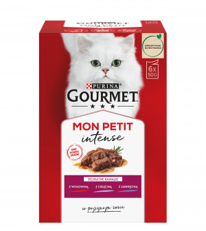 GOURMET Mon Petit Mix Mięsny - mokra karma dla kota - 6 x 50 g