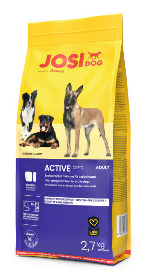 JOSERA JosiDog Active - sucha karma dla psa - 2,7kg