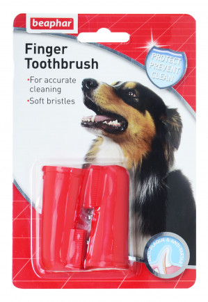 BEAPHAR Finger toothbrush - szczoteczka do zębów dla psa 