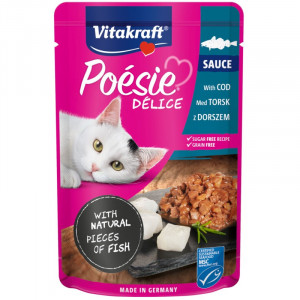 VITAKRAFT POESIE DELICE dorsz dla kota - mokra karma dla kota - 85 g