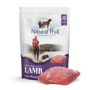 NATURAL TRAIL Pouch Lamb - mokra karma dla psa - 500g