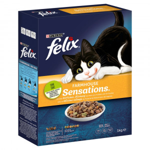 PURINA Felix Farmhouse Sensations Kurczak - sucha karma dla kota - 1 kg