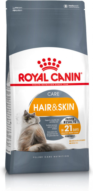 ROYAL CANIN Hair&Skin Care Adult - sucha karma dla kota - 400g