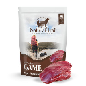 NATURAL TRAIL Pouch Game - mokra karma dla psa - 500g