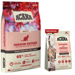 ACANA Indoor Entrée - sucha karma dla kota - 4,5kg + GRATIS!