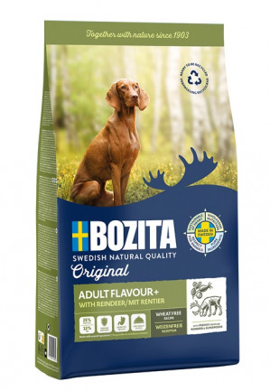 BOZITA Original Adult Flavour+ Renifer - sucha karma dla psa - 12kg