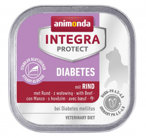 ANIMONDA Integra Protect Diabetes Wołowina - mokra karma dla kota - 100g