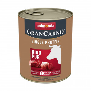 ANIMONDA GranCarno Adult Single Protein Wołowina - mokra karma dla psa - 800g