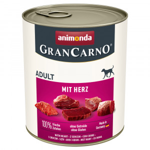 ANIMONDA Grancarno Adult mit Herz - mokra karma dla psa - 800 g