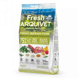 ARQUIVET Fresh Wieprzowina iberyjska i ryba oceaniczna - półwilgotna karma dla psa - 2,5 kg