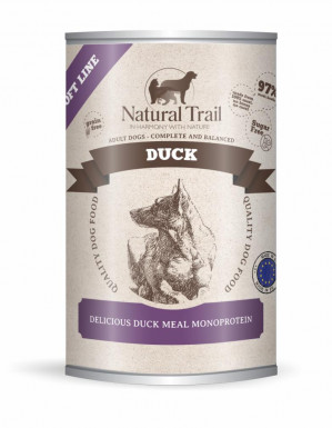 NATURAL TRAIL Duck Soft Line - mokra karma dla psa - 400g