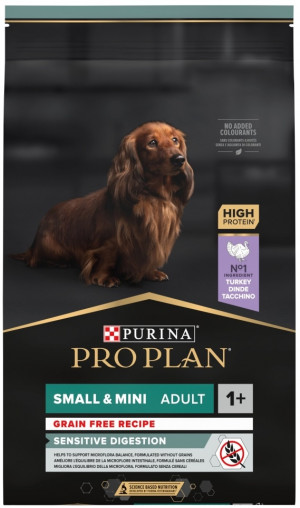 PURINA Pro Plan Sensitive Digestion Small & Mini Adult - sucha karma dla psa - 7kg