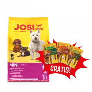 JOSERA JosiDog Mini - sucha karma dla psa - 10 kg + Gratis!