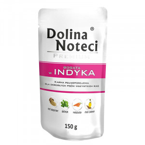 DOLINA NOTECI Premium bogata w indyka - mokra karma dla psa - 150 g