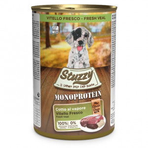 STUZZY Monoprotein Puppy Cielęcina - mokra karma dla szczeniąt - 400g