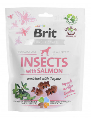 Brit Care Dog Insect&Salmon Przysmak dla psa - 200 g